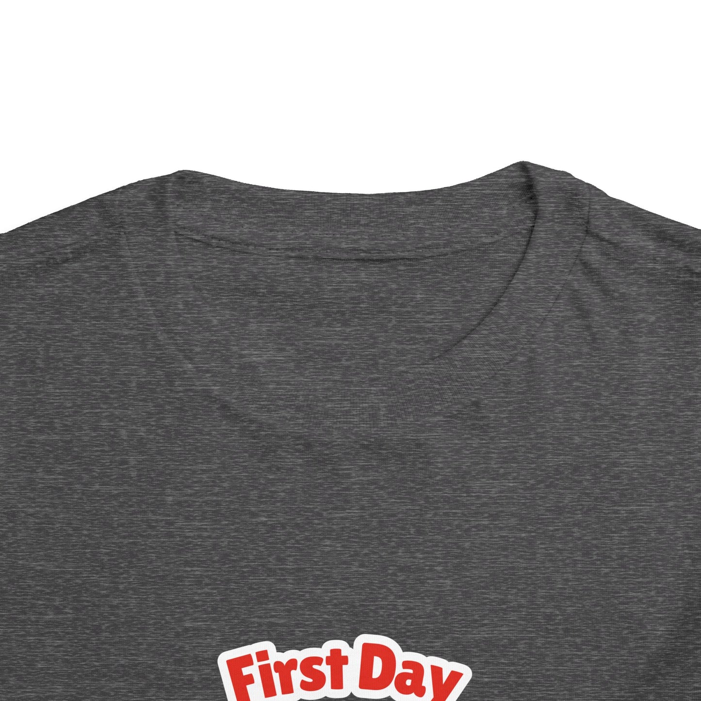 First Day of School Toddler Tee - Cute Panda Backpack Design