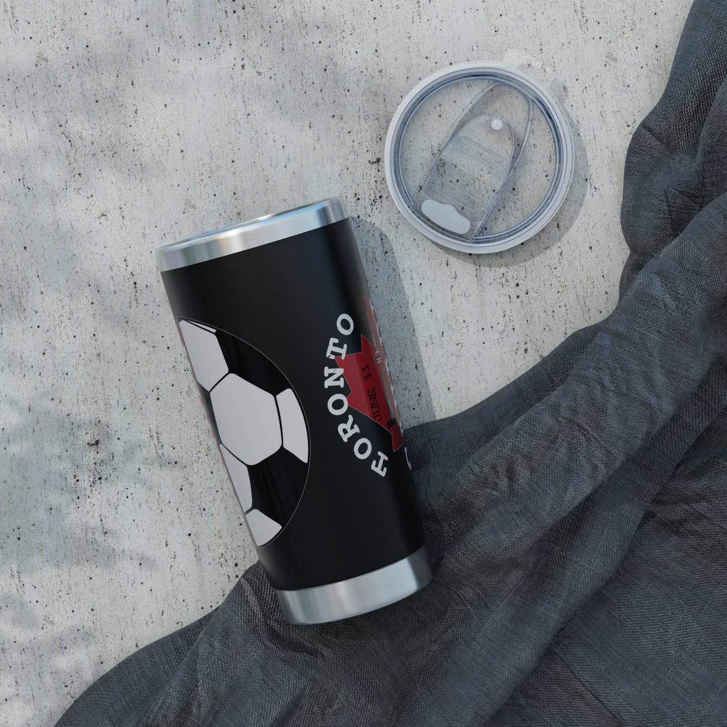 Toronto Soccer 20oz Stainless Steel Tumbler