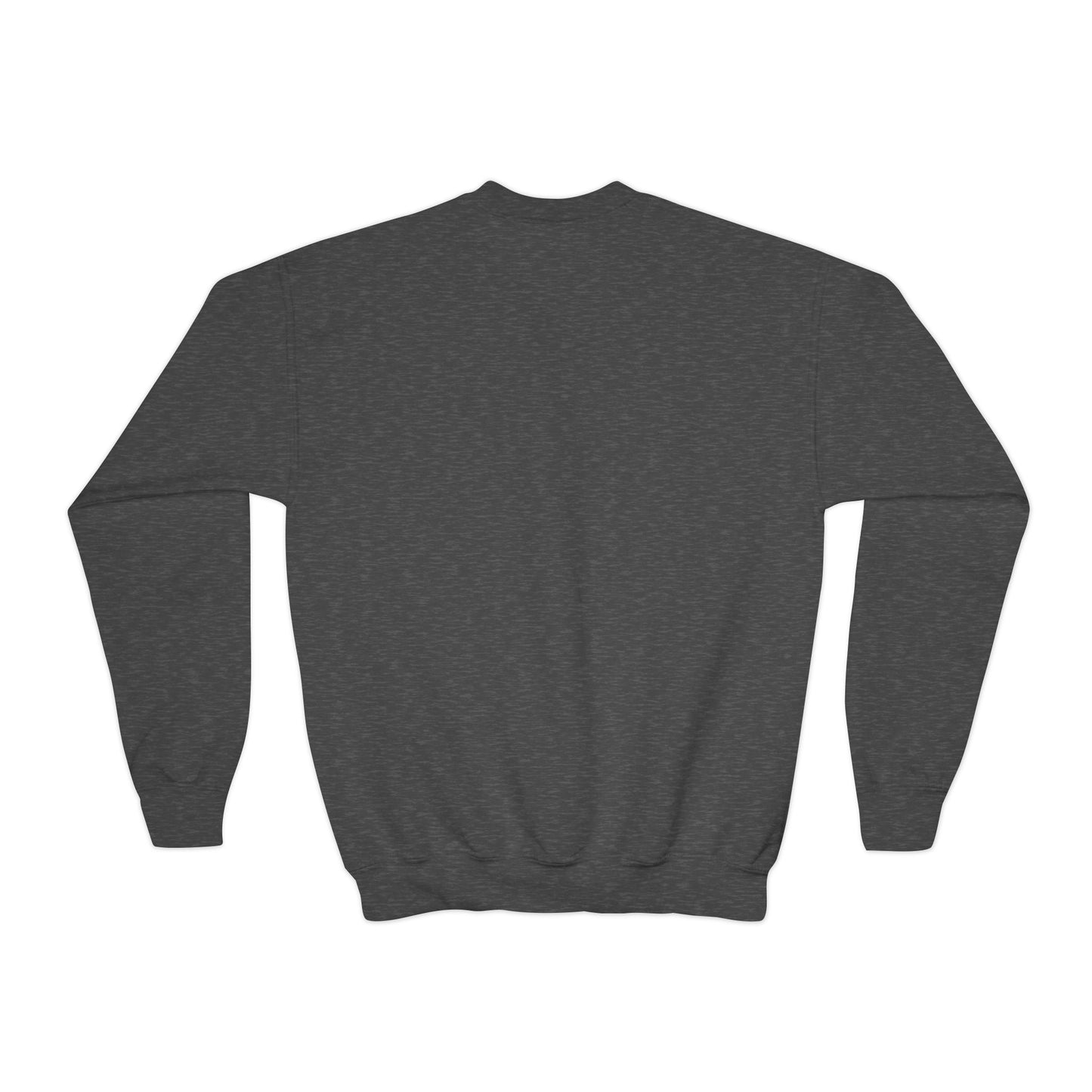 Youth Crewneck Sweatshirt – "Hello School!" Kids Back-to-School Graphic Sweatshirt