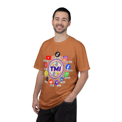 TMI (Too Much Information) Funny Graphic T-Shirt — Sarcastic Social Media Satire