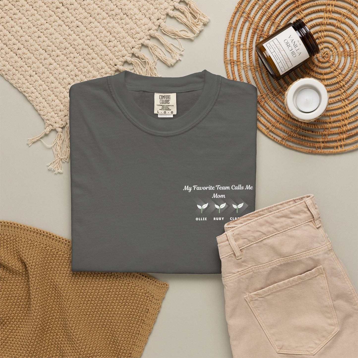 My Team My Time Mom T-Shirt — Personalized Mom Gift