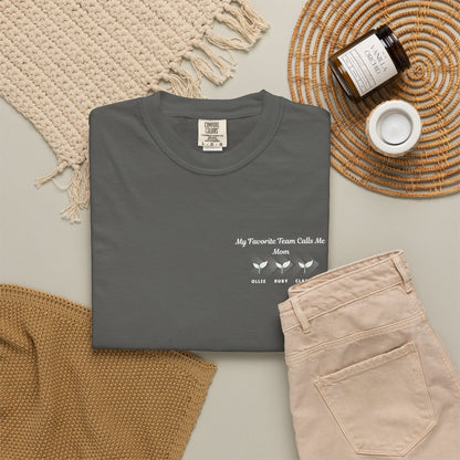 My Team My Time Mom T-Shirt — Personalized Mom Gift