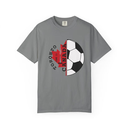 Toronto Soccer Maple Leaf T-shirt | Canada Fan Gear, June 11 Souvenir