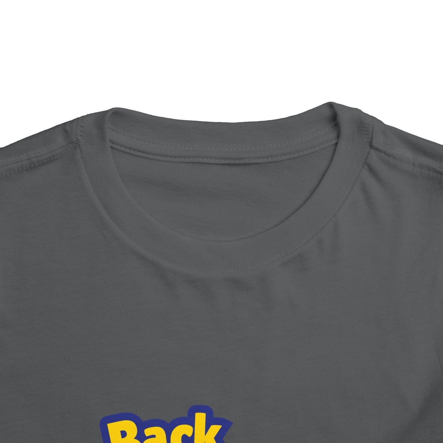 Back to School Toddler Tee — Colorful Kids Silhouettes
