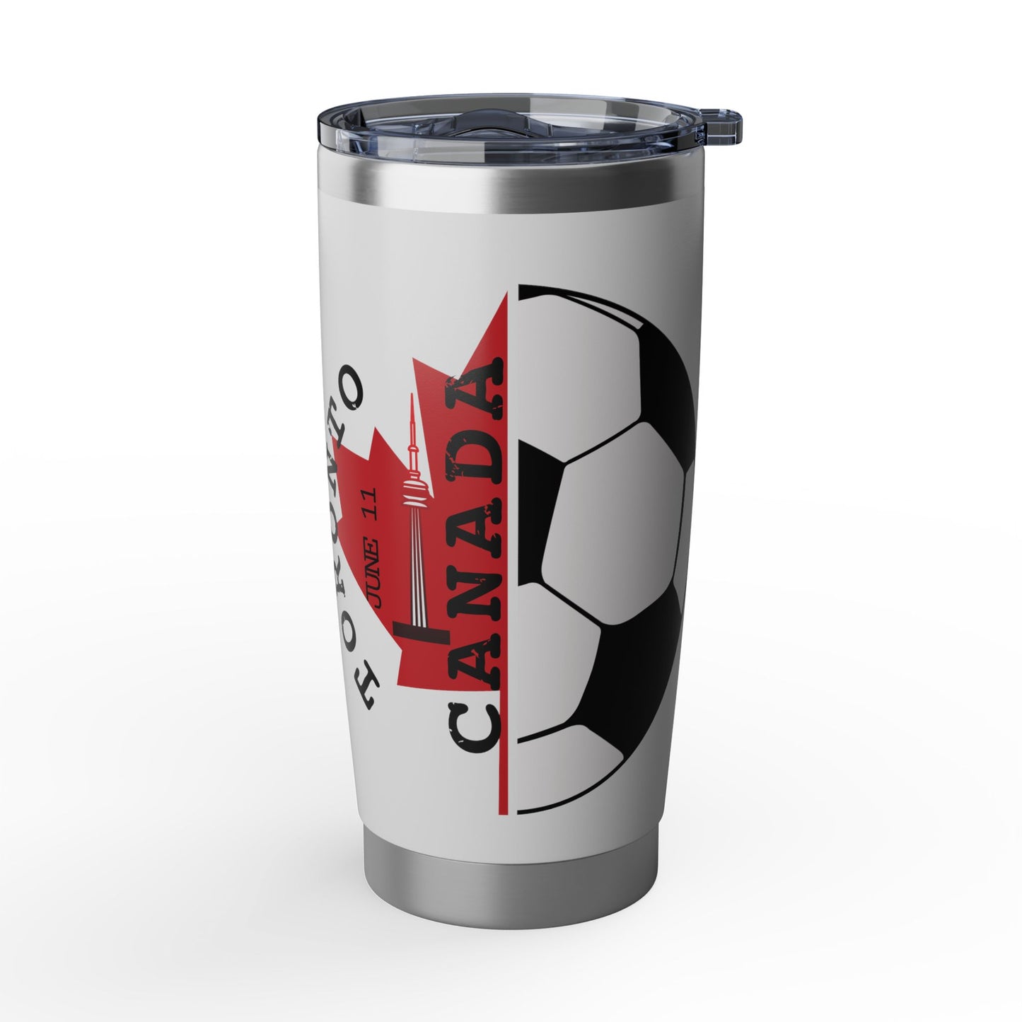 Toronto Soccer 20oz Stainless Steel Tumbler