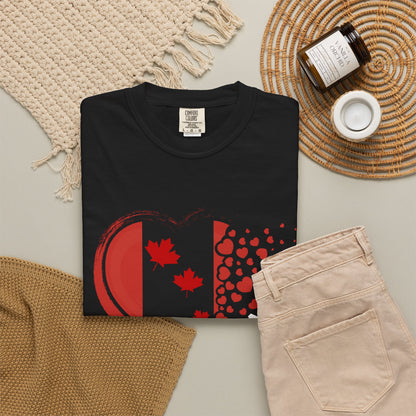 Canada Day Maple Leaf T-shirt — Patriotic July 1st Celebration Tee
