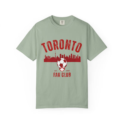 Toronto Soccer Fan Club Retro Skyline T-Shirt — 2026 Comfort Colors Tee
