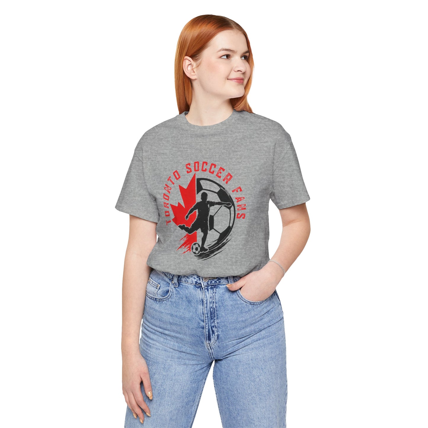 Toronto Soccer Canada Maple Leaf Football Tee | Toronto FC Fan Shirt