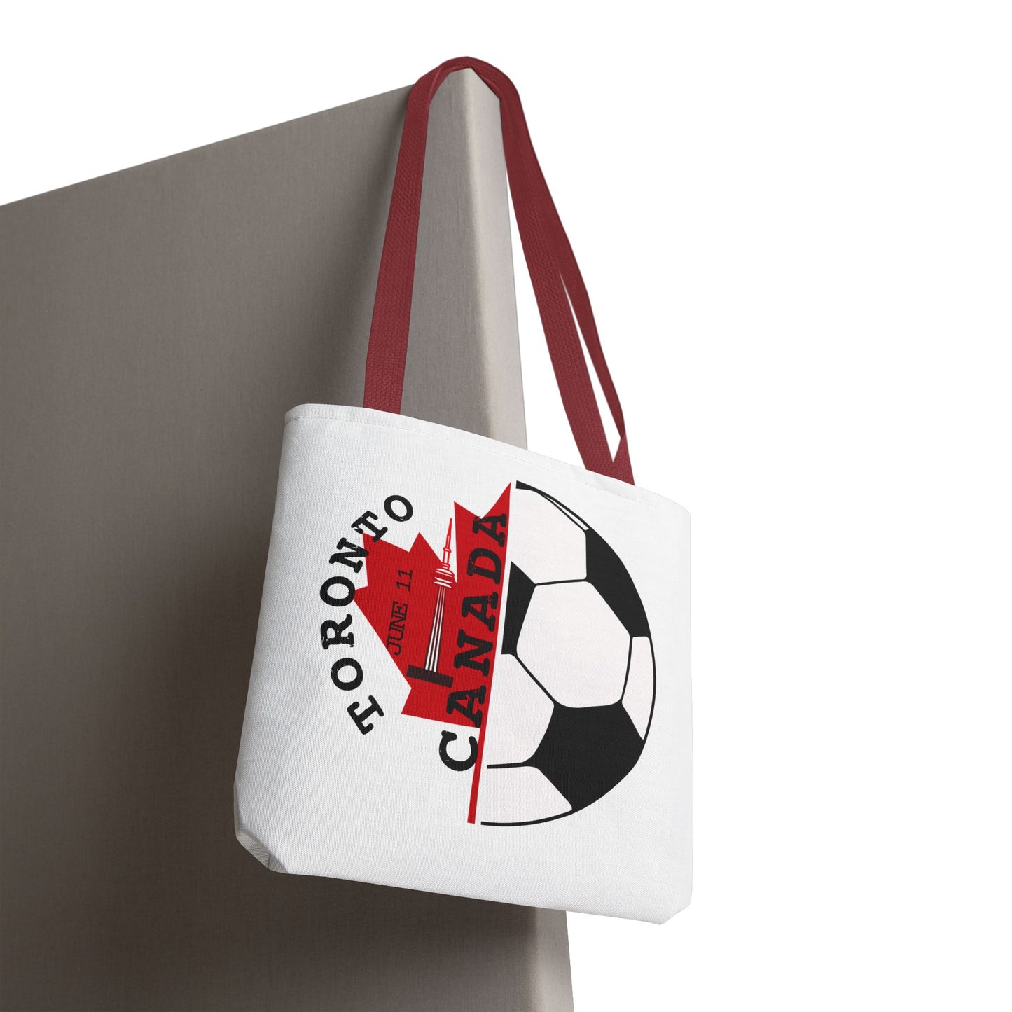 Toronto Soccer Maple Leaf Tote Bag — Match Day Souvenir Travel Tote