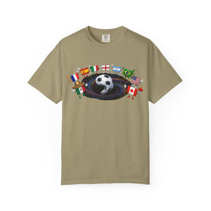 2026 World Soccer Vintage Tee — International Flag Fan T-shirt
