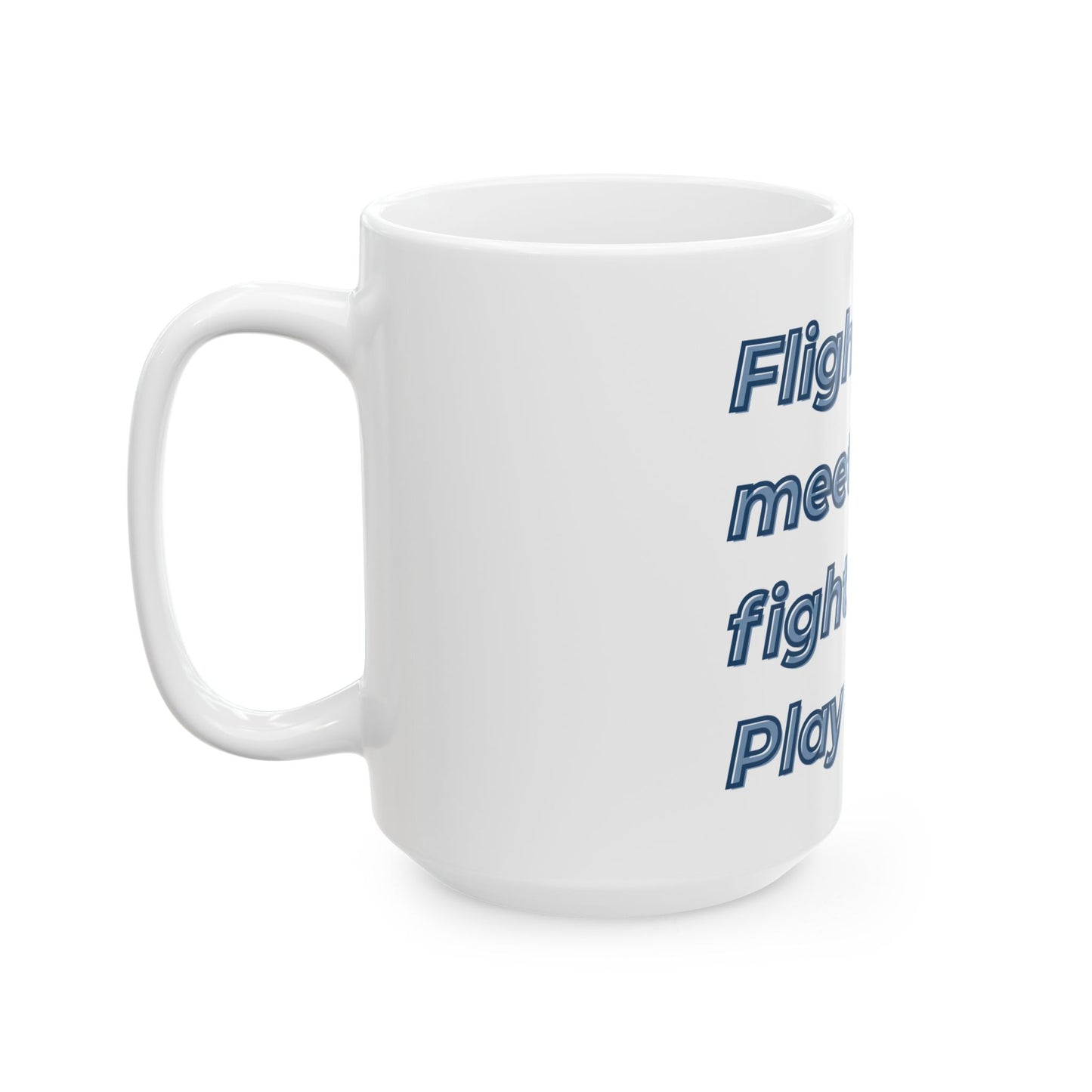 Mug - Canada-Themed Go Jays Go - 11oz or 15oz Ceramic Mug for Winter | Gift for Canadians