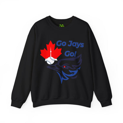 Go Jays Go Canada Crewneck Sweatshirt — Cozy Canadian Winter Gift