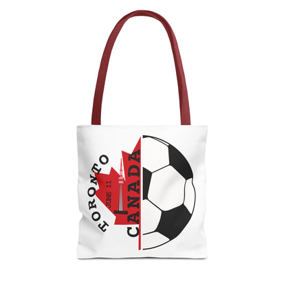 Toronto Soccer Maple Leaf Tote Bag — Match Day Souvenir Travel Tote