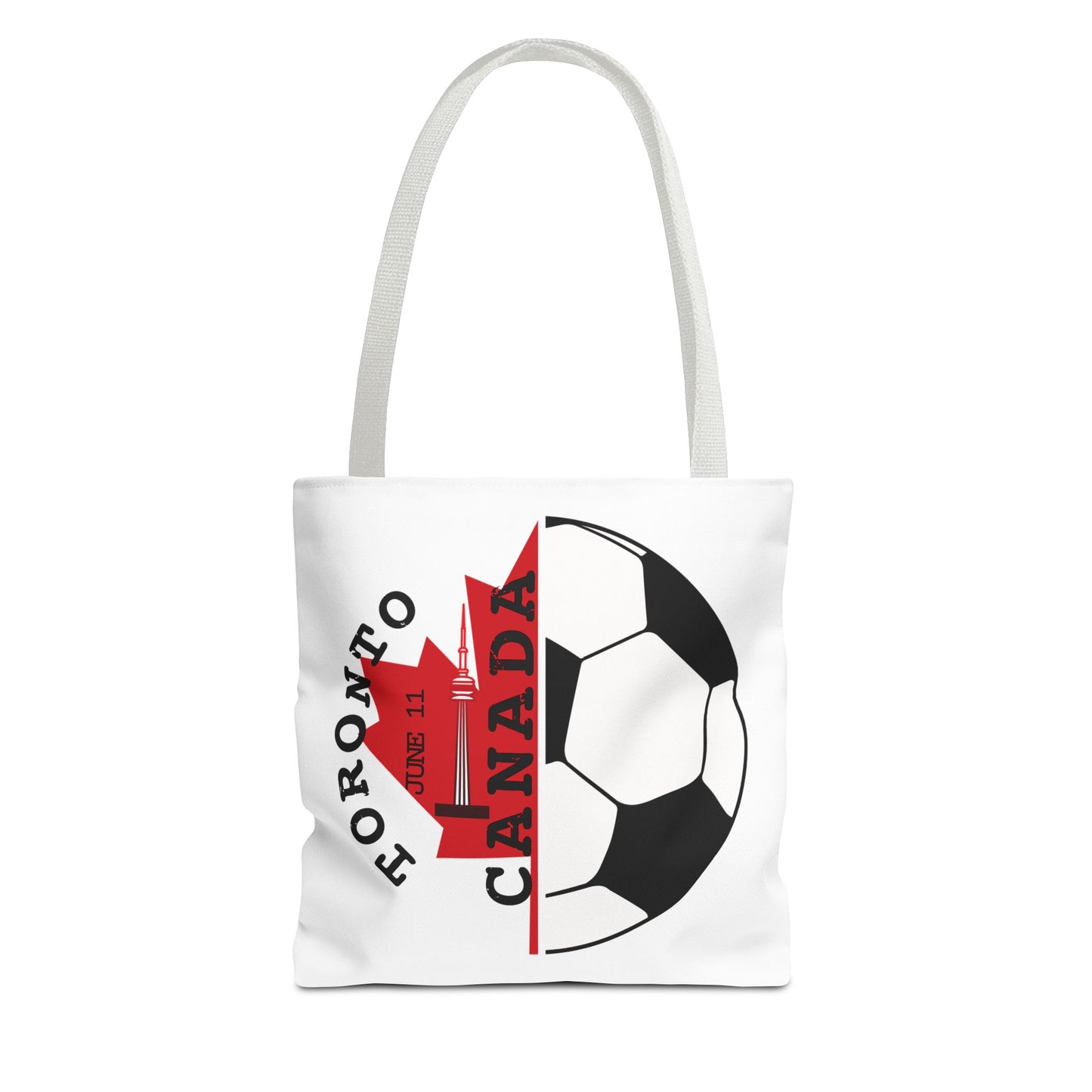 Toronto Soccer Maple Leaf Tote Bag — Match Day Souvenir Travel Tote