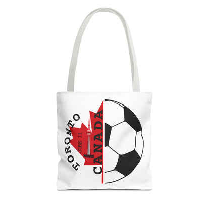 Toronto Soccer Maple Leaf Tote Bag — Match Day Souvenir Travel Tote