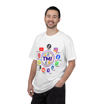 TMI (Too Much Information) Funny Graphic T-Shirt — Sarcastic Social Media Satire