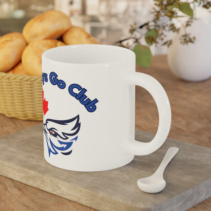 Go Jays Go Ceramic Mug — Toronto Baseball Fan Gift (11/15/20oz)