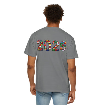 2026 World Soccer Vintage Tee — International Flag Fan T-shirt