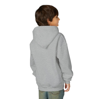 Kids "Back Again" School Backpack Hoodie — Youth Back-to-School Sweatshirt