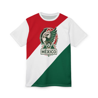 Mexico Soccer Fan Shirt | Eagle-Inspired Red White Green Game Day Tee