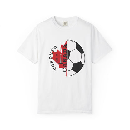 Toronto Soccer Maple Leaf T-shirt | Canada Fan Gear, June 11 Souvenir
