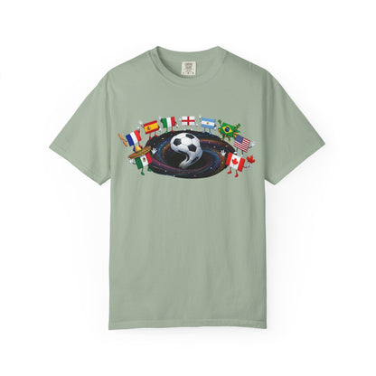 2026 World Soccer Vintage Tee — International Flag Fan T-shirt