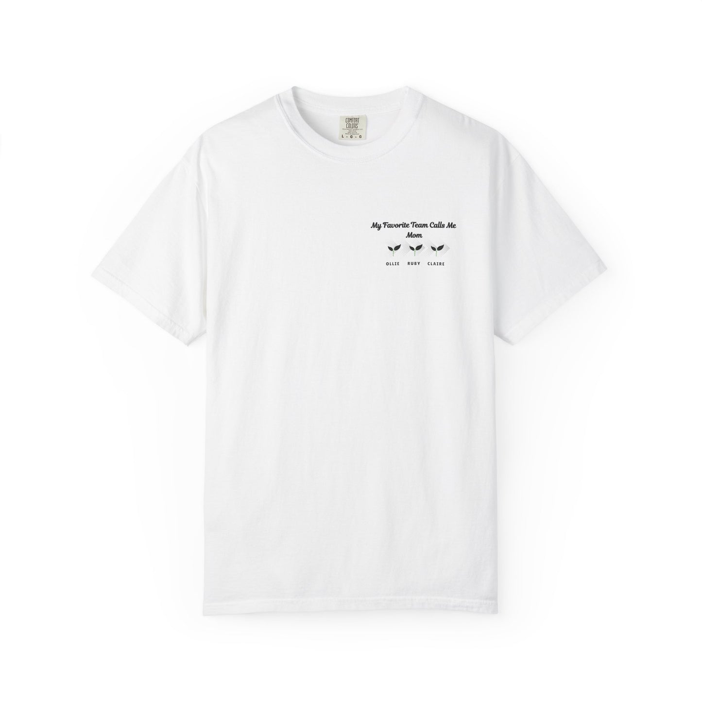 My Team My Time Mom T-Shirt — Personalized Mom Gift