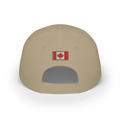 Canada Soccer Dad Cap — Toronto Maple Leaf Soccer Ball Embroidered Hat