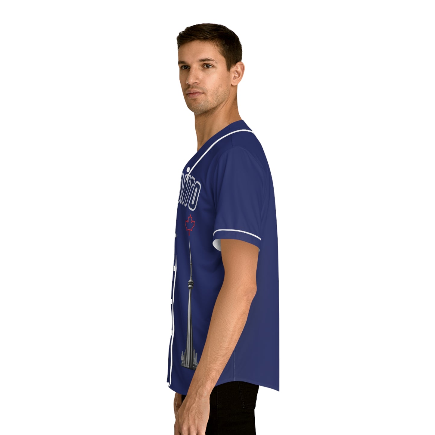 Toronto Skyline Baseball Jersey — Men’s Toronto City Baseball Shirt