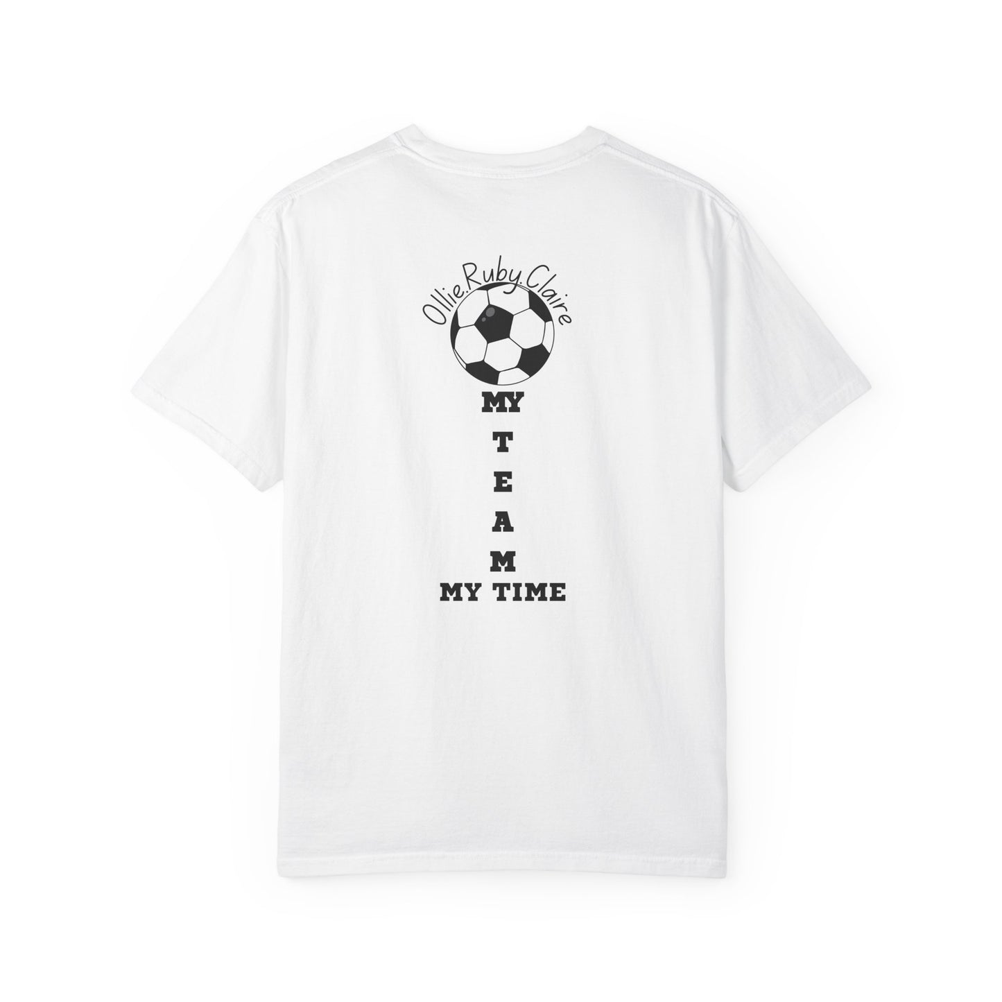My Team My Time Mom T-Shirt — Personalized Mom Gift