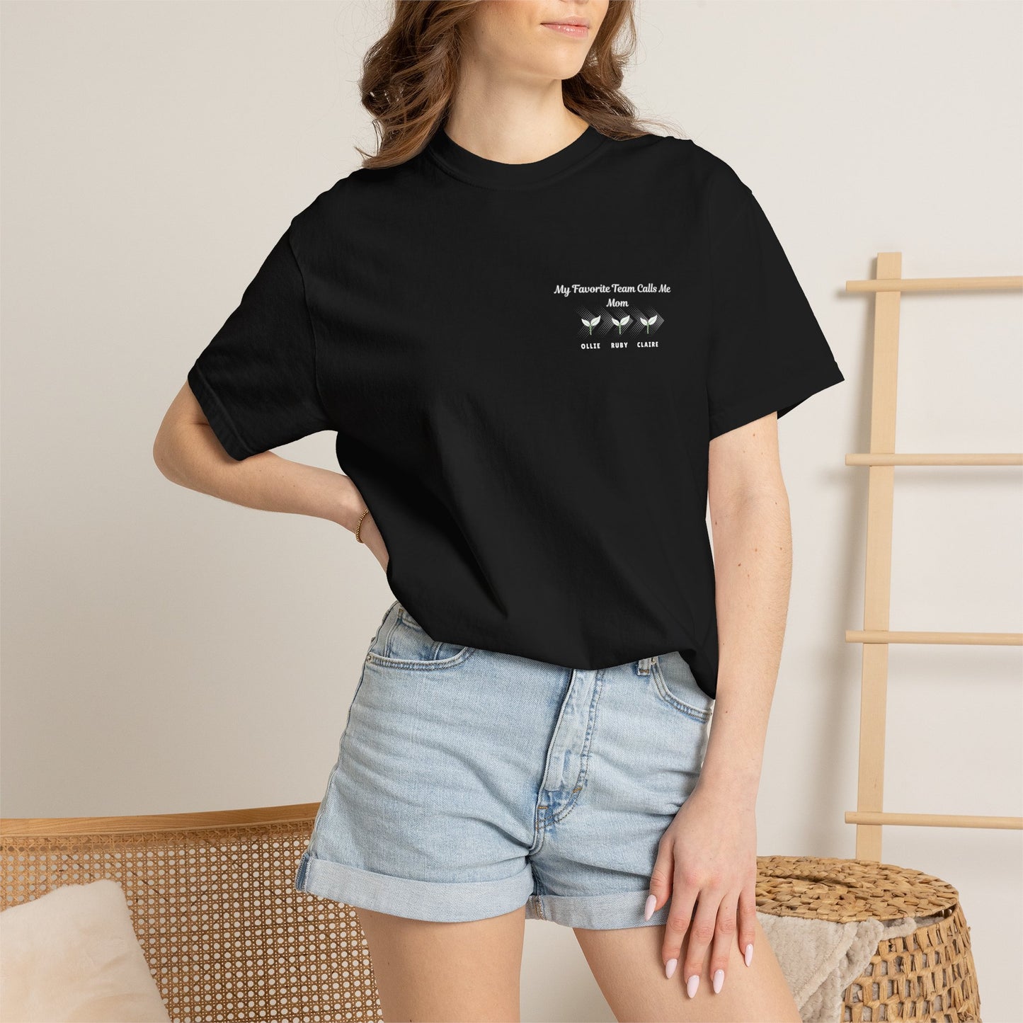 My Team My Time Mom T-Shirt — Personalized Mom Gift