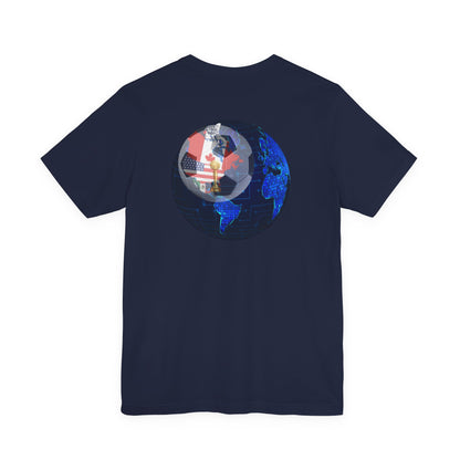2026 North America Soccer Fan Tee — Canada USA Mexico Flag Crewneck