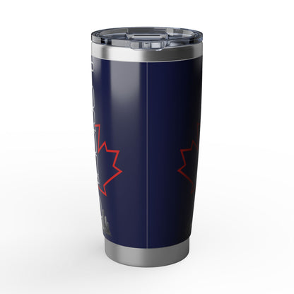 Toronto Pride Maple Line Art 20oz Tumbler — Navy Travel Mug