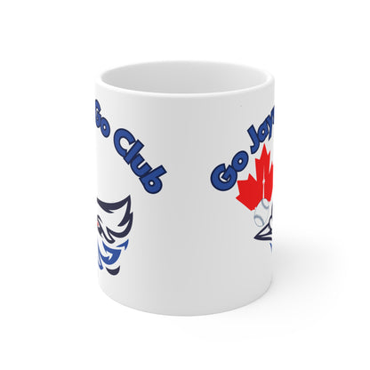 Go Jays Go Ceramic Mug — Toronto Baseball Fan Gift (11/15/20oz)