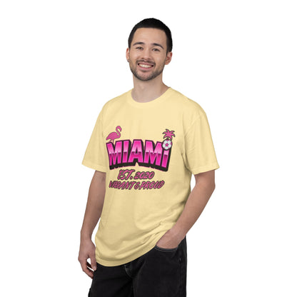 Miami Est 2020 Flamingo Soccer T-Shirt