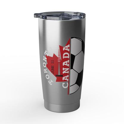 Toronto Soccer 20oz Stainless Steel Tumbler