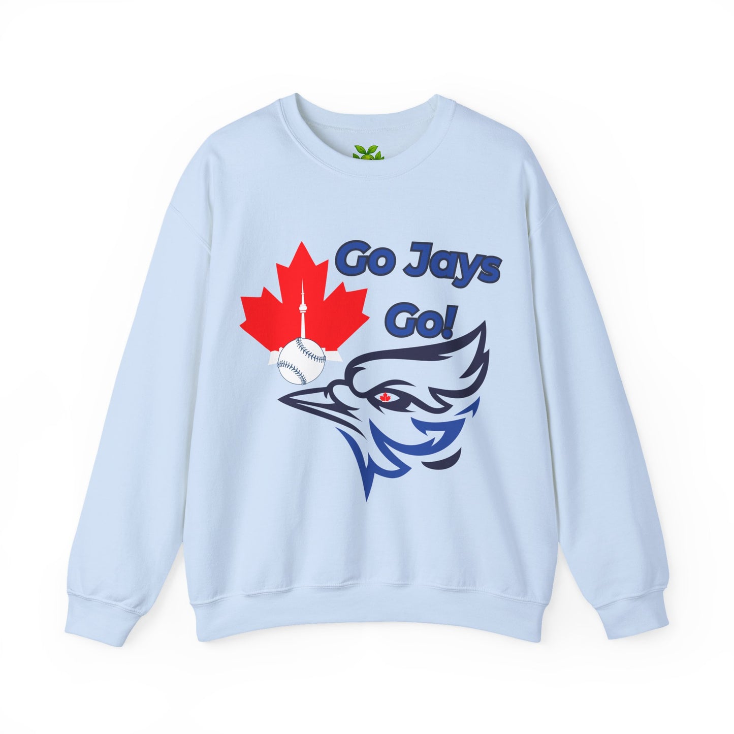 Go Jays Go Canada Crewneck Sweatshirt — Cozy Canadian Winter Gift