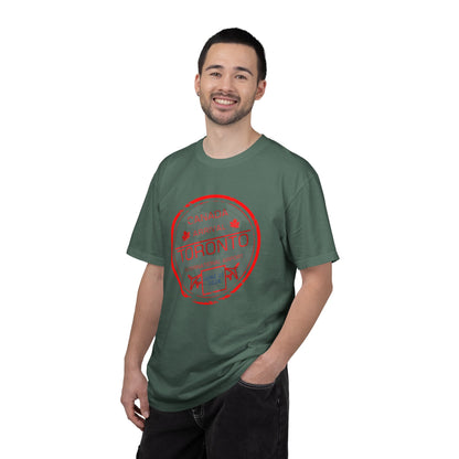Toronto Soccer Arrival Passport Stamp T-Shirt — July 11, 2026