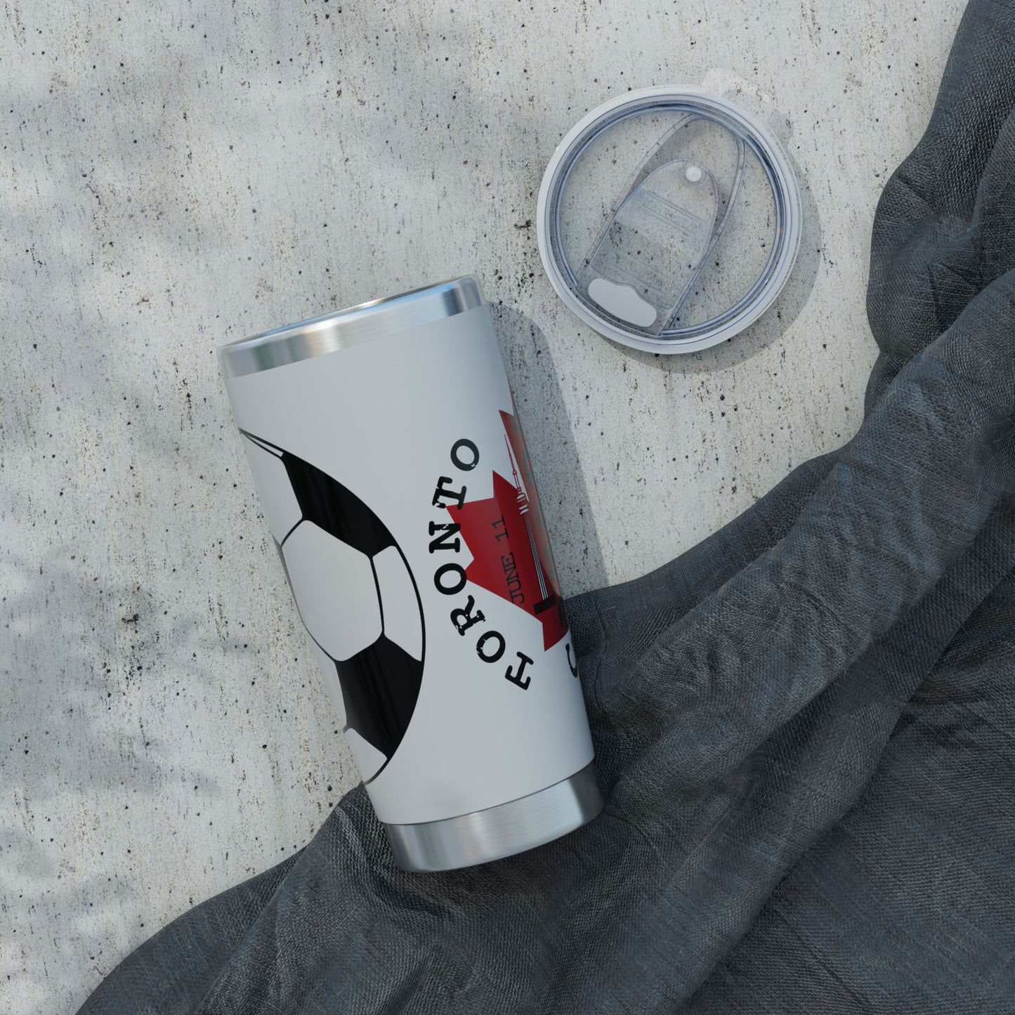 Toronto Soccer 20oz Stainless Steel Tumbler