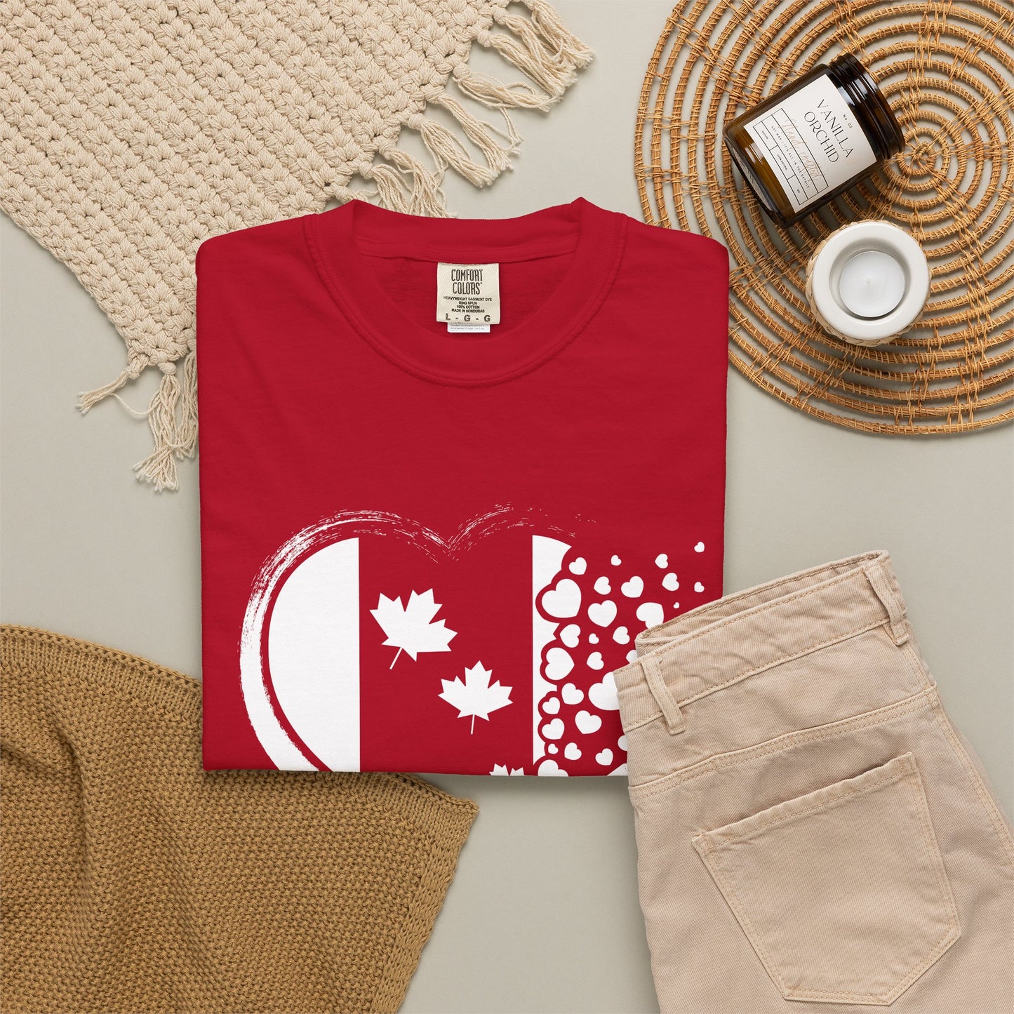 Canada Day Maple Leaf T-shirt — Patriotic July 1st Celebration Tee