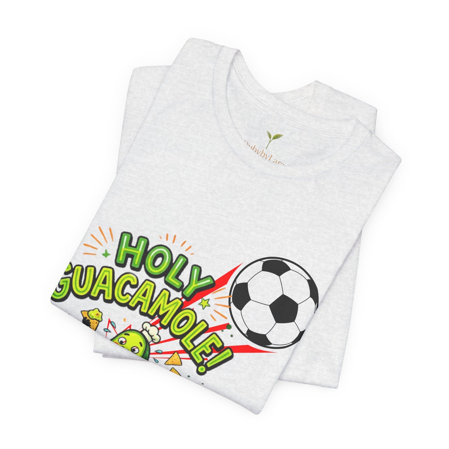 Holy Guacamole Soccer T-Shirt — Funny Avocado Football Fan Tee