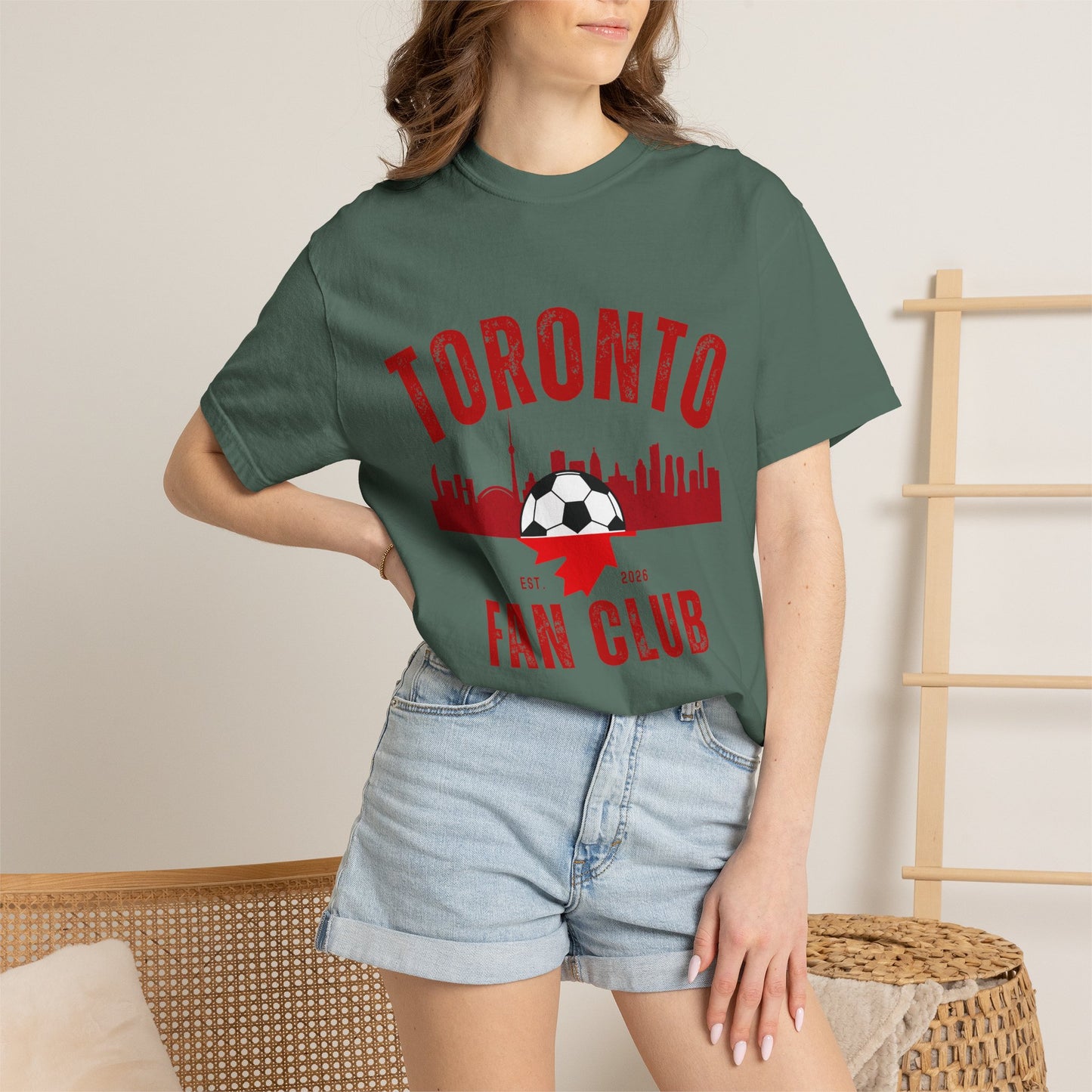 Toronto Soccer Fan T-Shirt — Retro Local Supporter Tee