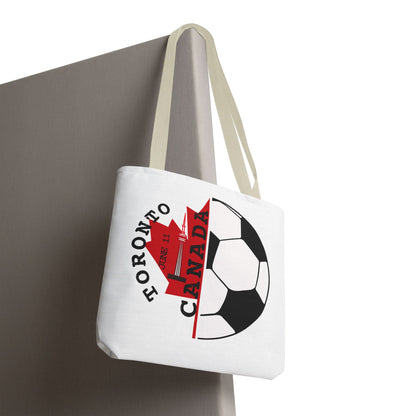 Toronto Soccer Maple Leaf Tote Bag — Match Day Souvenir Travel Tote