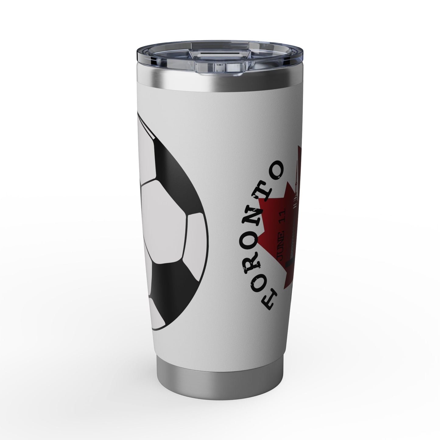Toronto Soccer 20oz Stainless Steel Tumbler