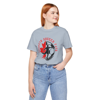 Toronto Soccer Canada Maple Leaf Football Tee | Toronto FC Fan Shirt
