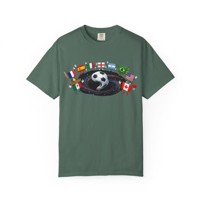 2026 World Soccer Vintage Tee — International Flag Fan T-shirt