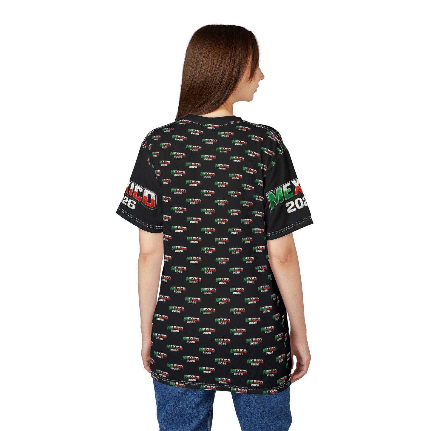 Our Lady of Guadalupe Mexico Soccer Shirt, All-Over Print Tee | 2026 Futbol Pride