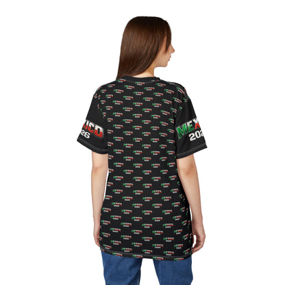 Our Lady of Guadalupe Mexico Soccer Shirt, All-Over Print Tee | 2026 Futbol Pride
