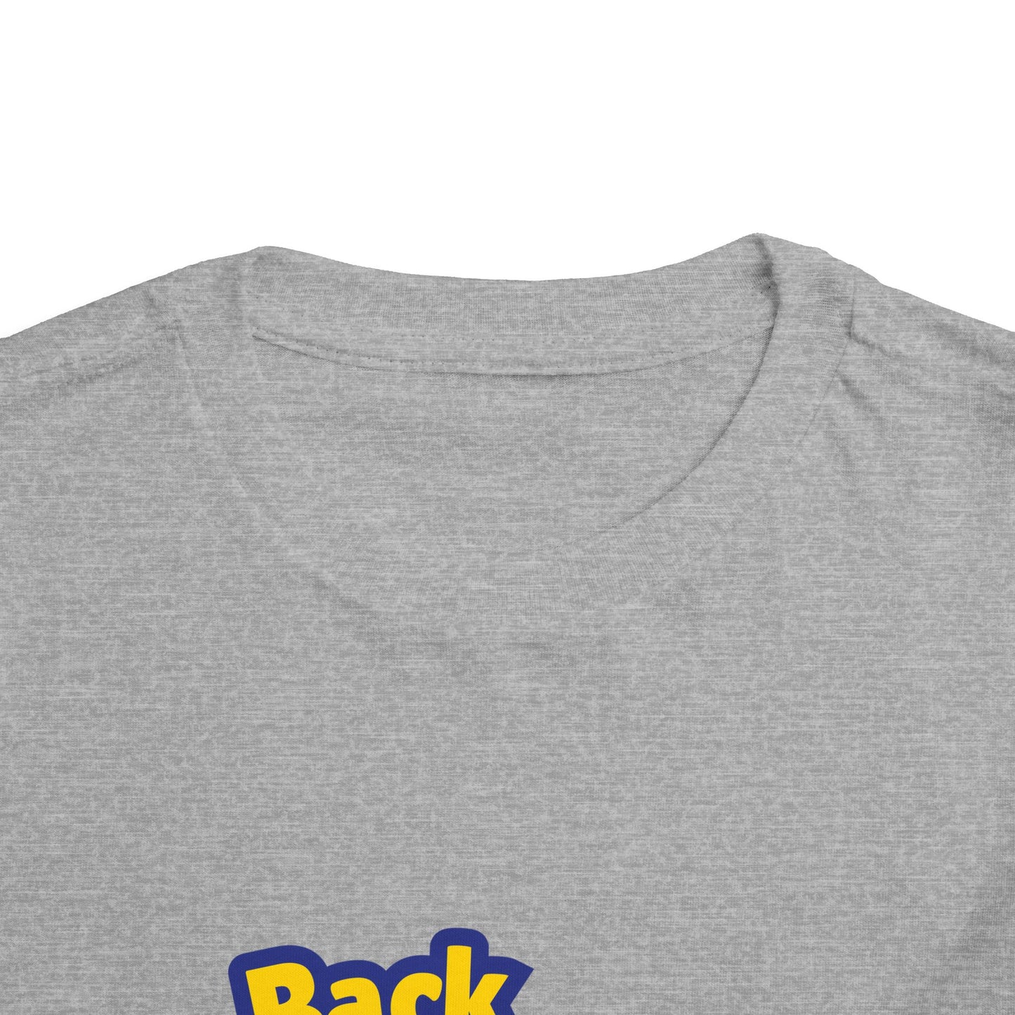 Back to School Toddler Tee — Colorful Kids Silhouettes