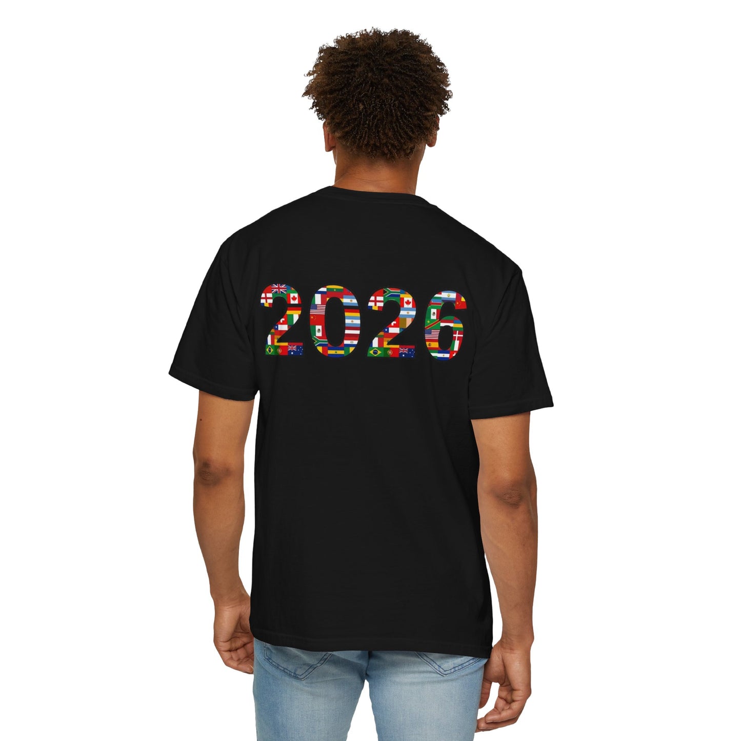 2026 World Soccer Vintage Tee — International Flag Fan T-shirt